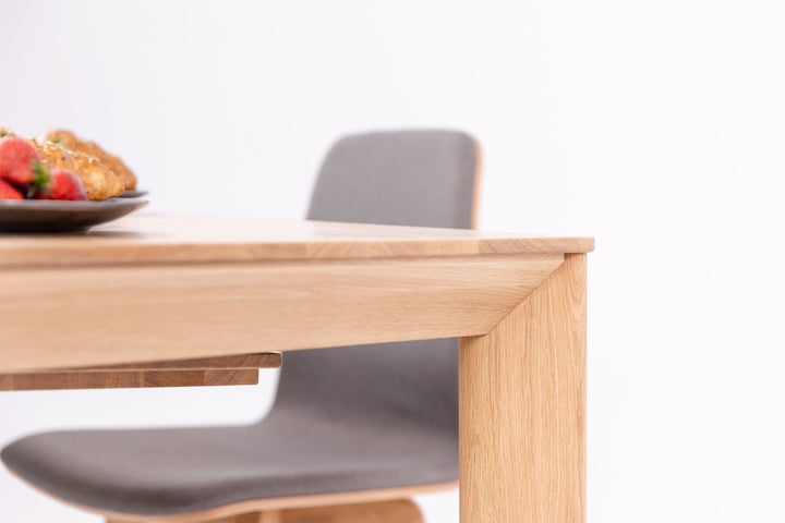 Mesa de comedor extensible madera maciza DITA | VESKOR