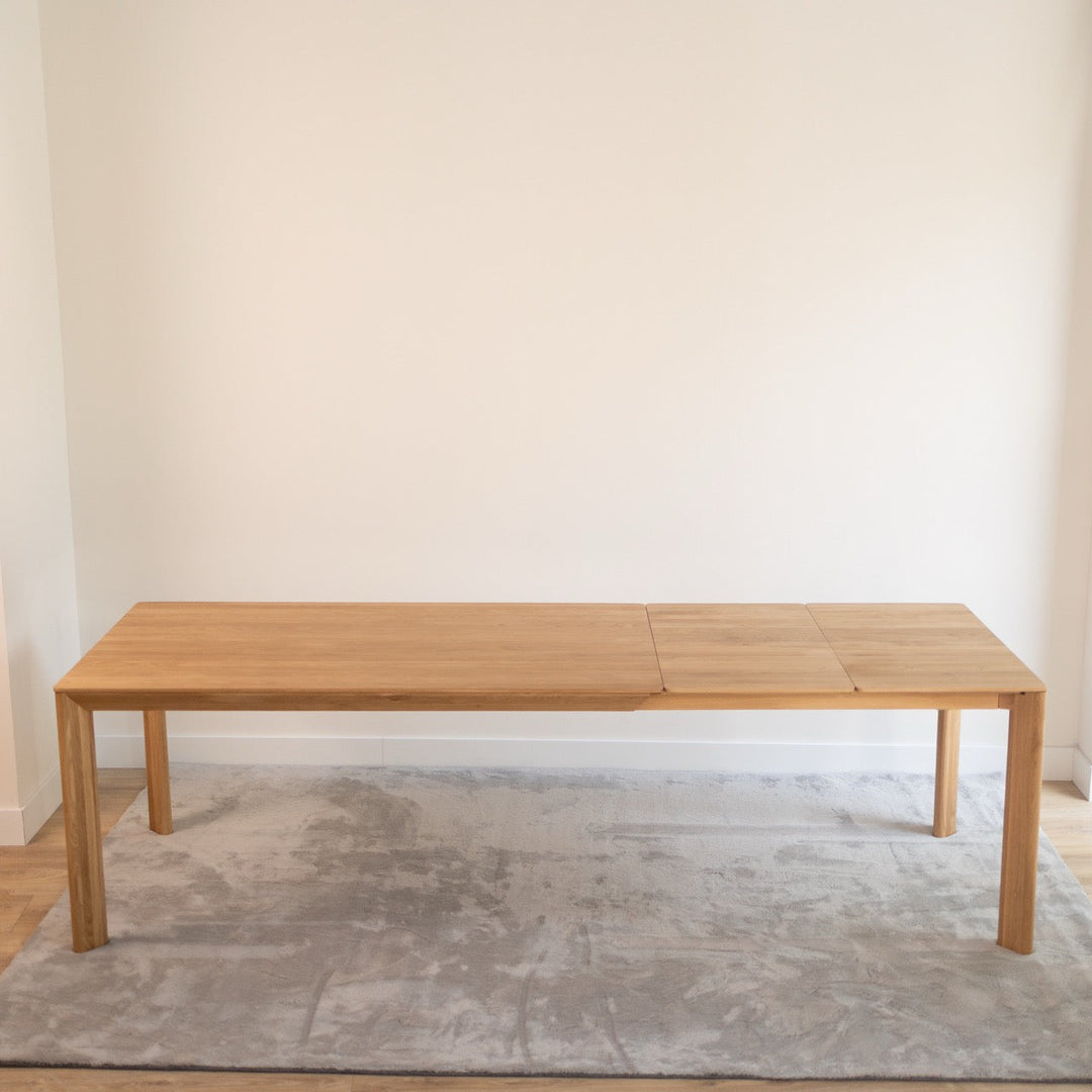 Mesa de comedor extensible madera maciza DITA | VESKOR