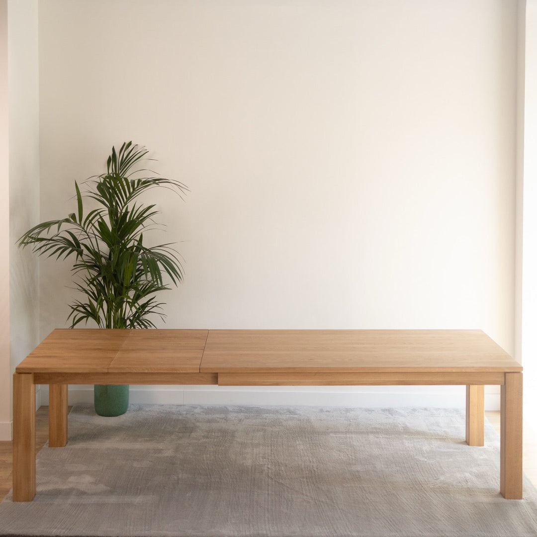 Mesa de comedor extensible madera maciza LUX 2020 | VESKOR