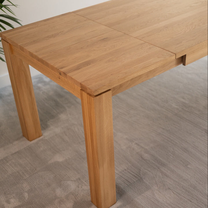 Mesa de comedor extensible madera maciza LUX 2020 | VESKOR