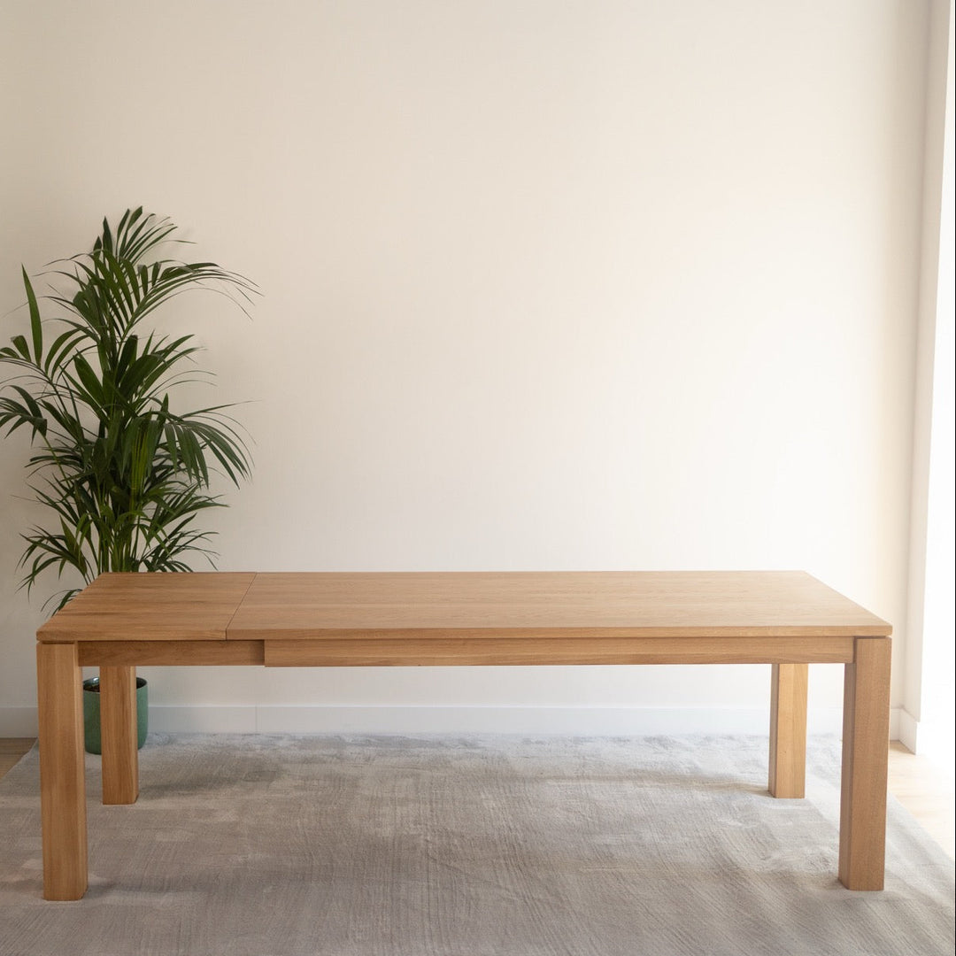 Mesa de comedor extensible madera maciza LUX 2020 | VESKOR