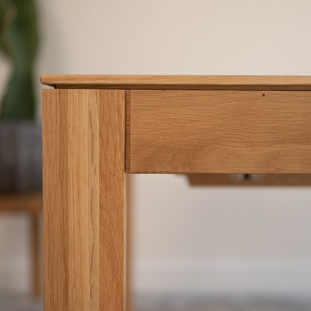 Mesa de comedor fija madera maciza VERDI | VESKOR