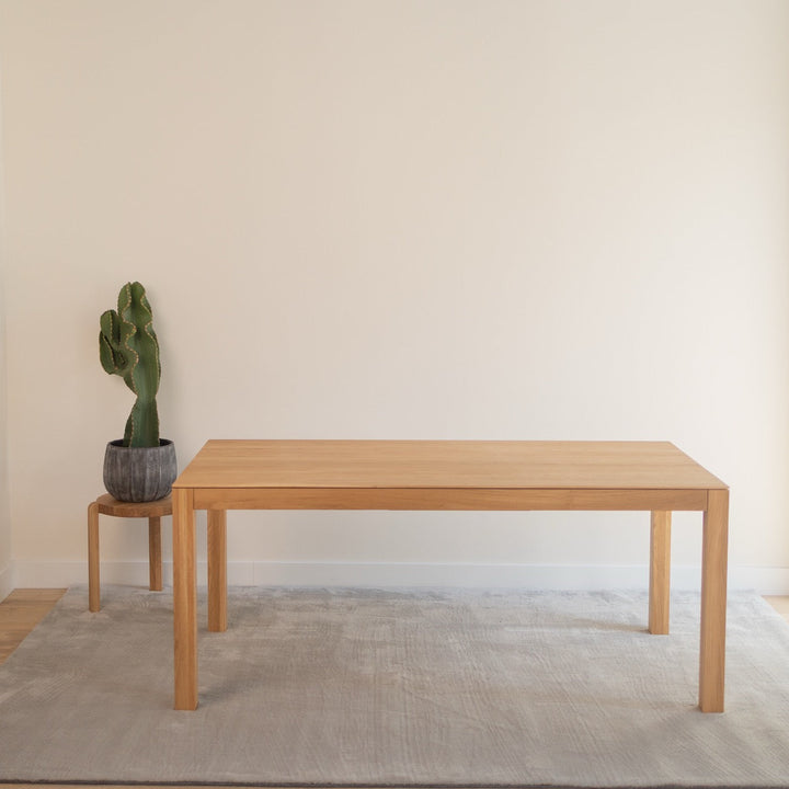 Mesa de comedor fija madera maciza VERDI | VESKOR