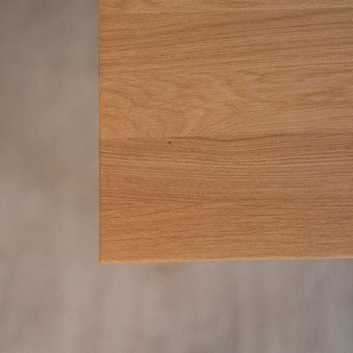 Mesa de comedor fija madera maciza VERDI | VESKOR