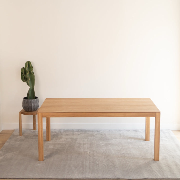 Mesa de comedor fija madera maciza VERDI | VESKOR