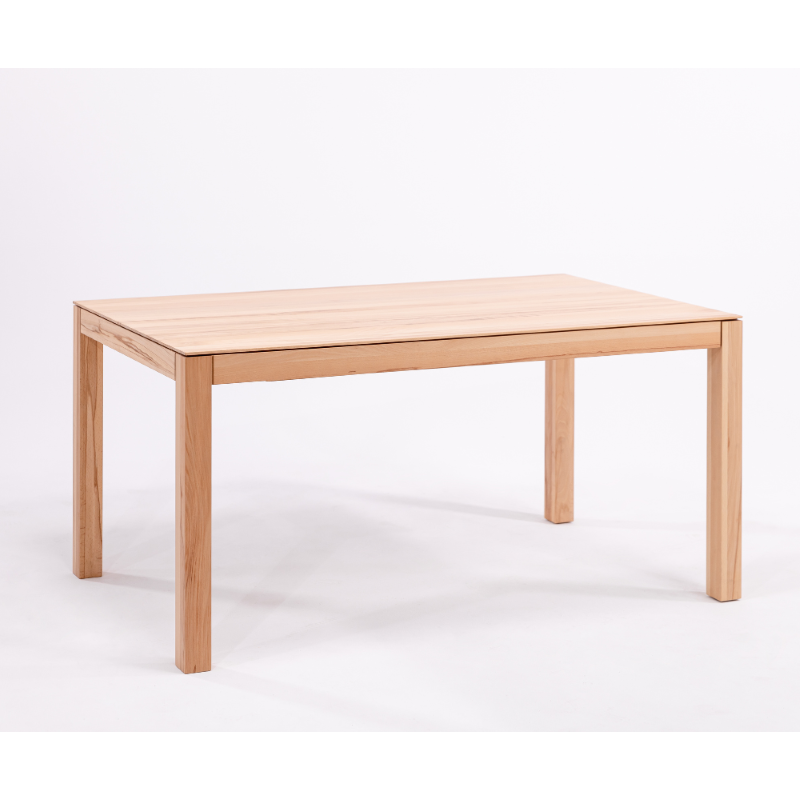 Mesa de comedor fija madera maciza VERDI | VESKOR