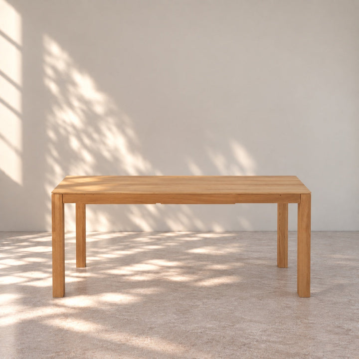 Table de salle à manger extensible en chêne massif VERDI | VESKOR