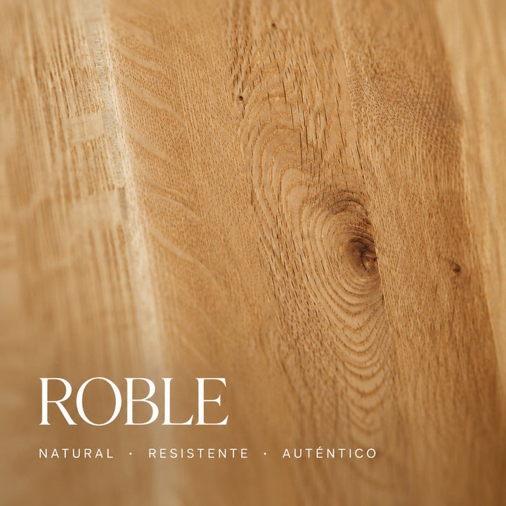 Mesa de centro madera maciza de roble PREMIER | VESKOR
