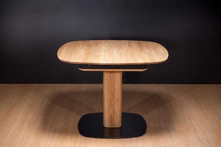 Mesa de comedor fija madera maciza LUNA | KARPIS