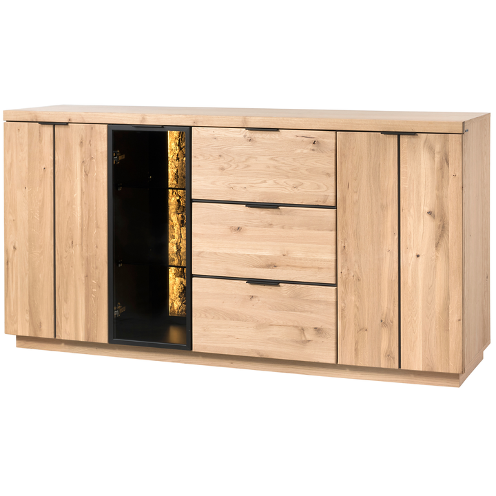 Cómoda de roble NAPOLI 20, 180×46×92 cm | VESKOR