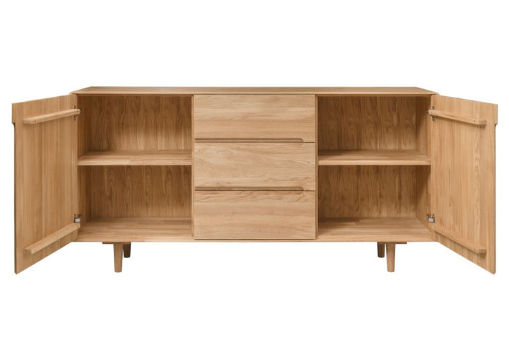 VESKOR Comoda  Amandi 323 madera maciza  roble mueble  nórdico moderno 