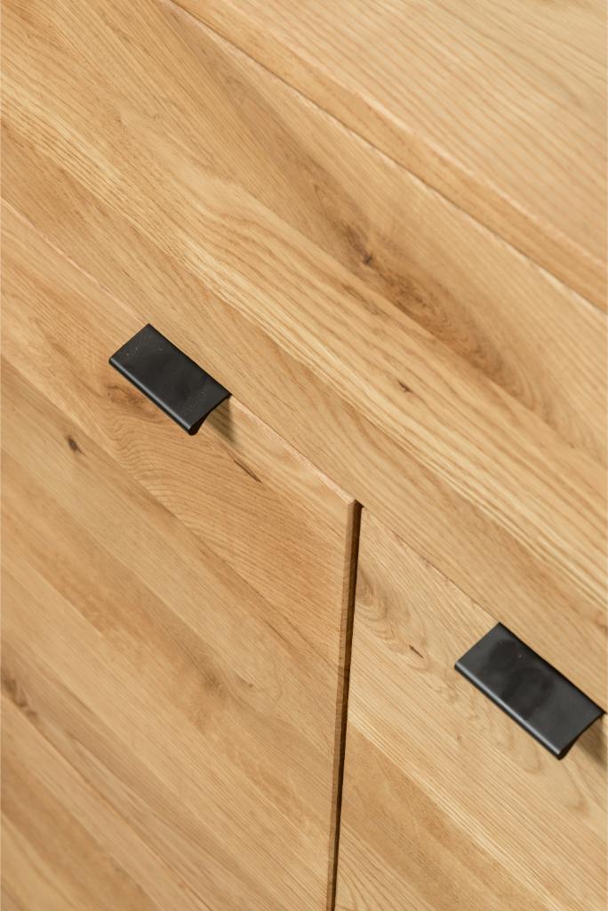 VESKOR Comoda Dania 1 mueble nórdico moderno madera maciza roble