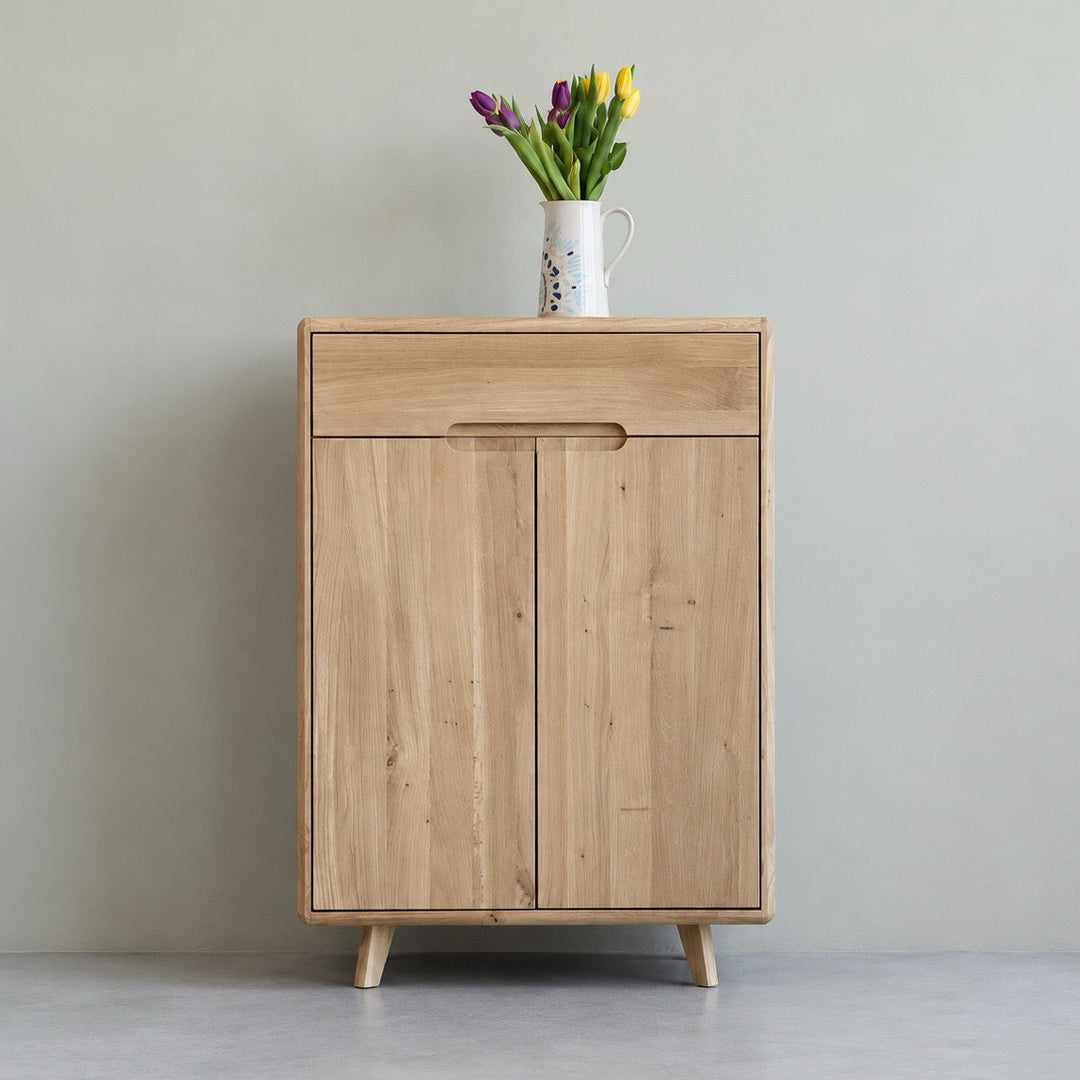 Zapatero de madera maciza SWEDEN | VESKOR