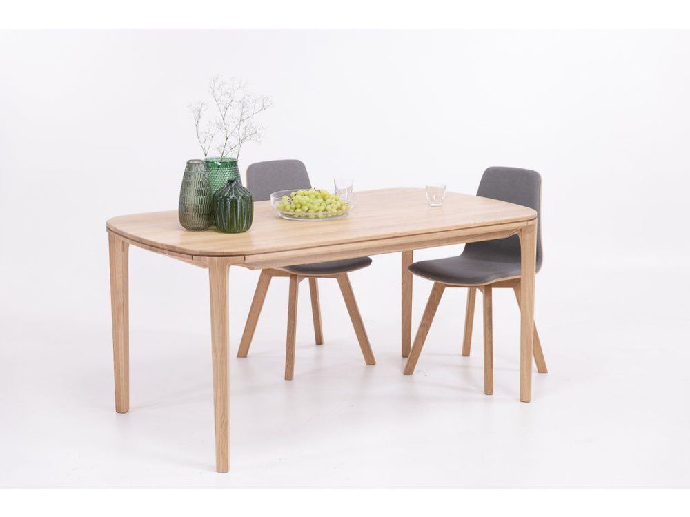 VESKOR Mesa de jantar extensível IKONA mobiliário nórdico moderno