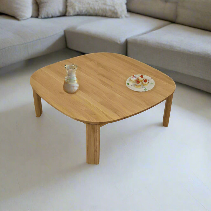 Mesa de centro madera maciza roble Victoria | VESKOR