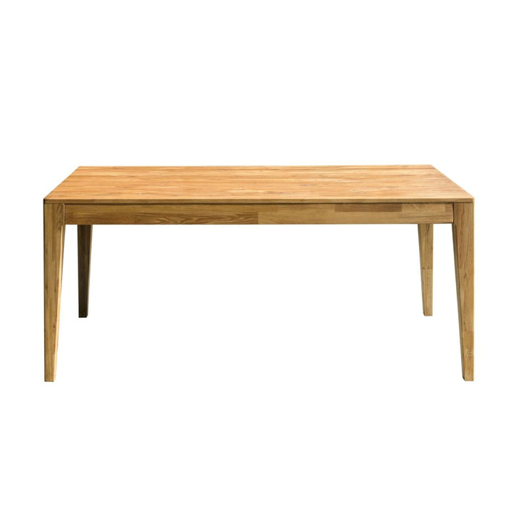 VESKOR Mesa de comedor de madera maciza de roble LUKAS  mueble nórdico moderno