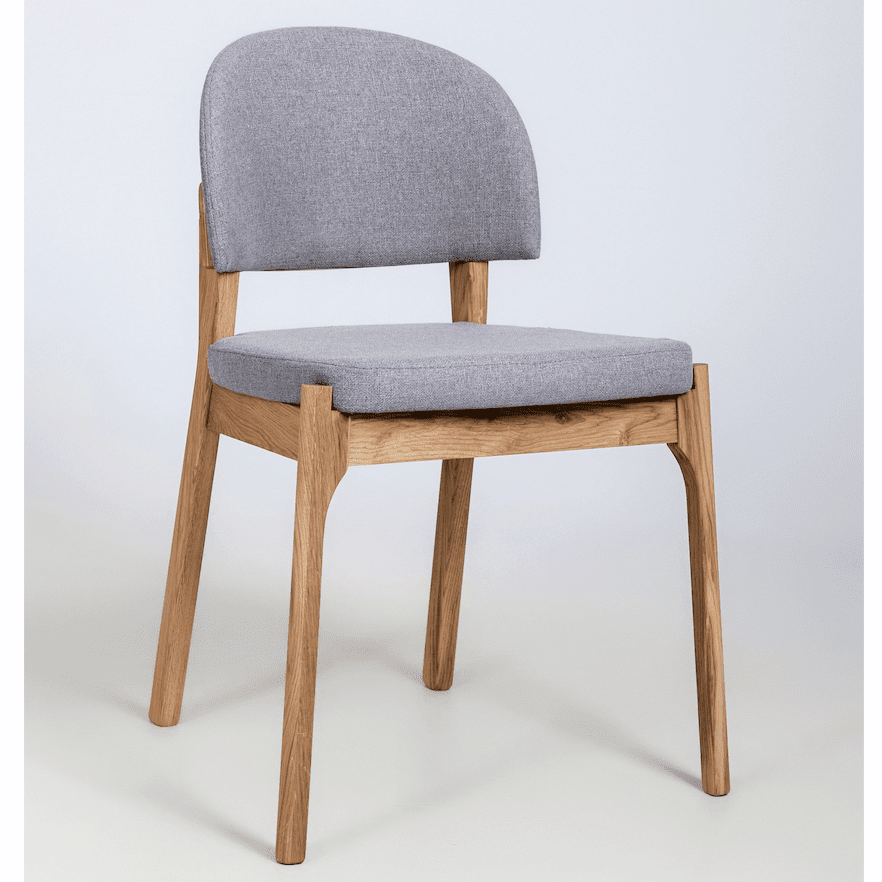 VESKOR Massiver Eichenstuhl aus der Astrid Kollektion Nordische Möbel mit modernem Design Mobel.Store