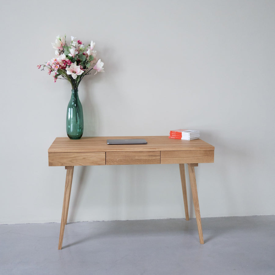VESKOR Mesa de madeira maciça de carvalho sustentável Malmo 1 Mobel.Store