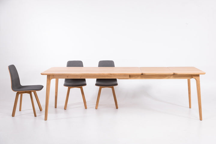 Mesa de comedor extensible madera maciza TOKIO | KARPIS