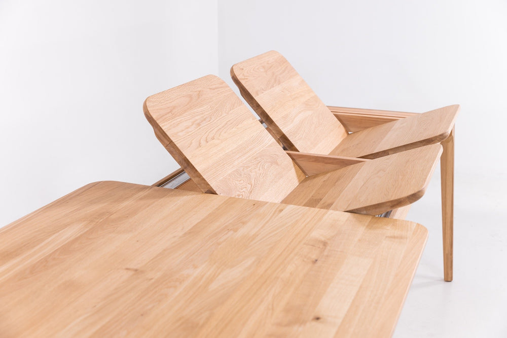 Mesa de comedor extensible madera maciza TOKIO | KARPIS