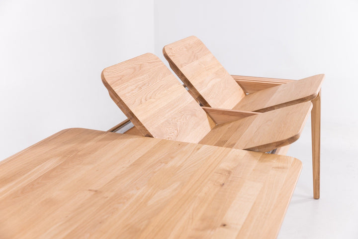 Mesa de comedor extensible madera maciza TOKIO | KARPIS