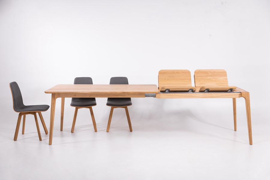 Mesa de comedor extensible madera maciza TOKIO | KARPIS