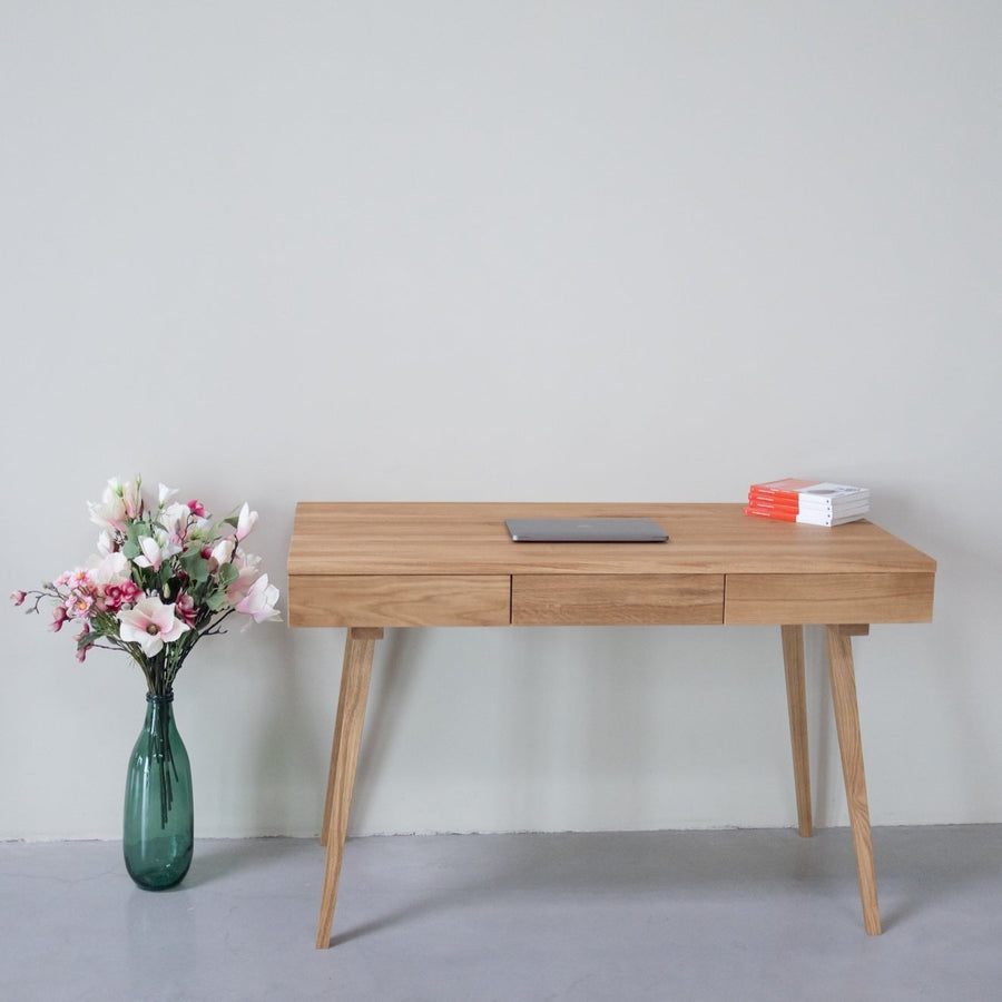 VESKOR Mesa escritorio de madera maciza roble MALMO 1 Success