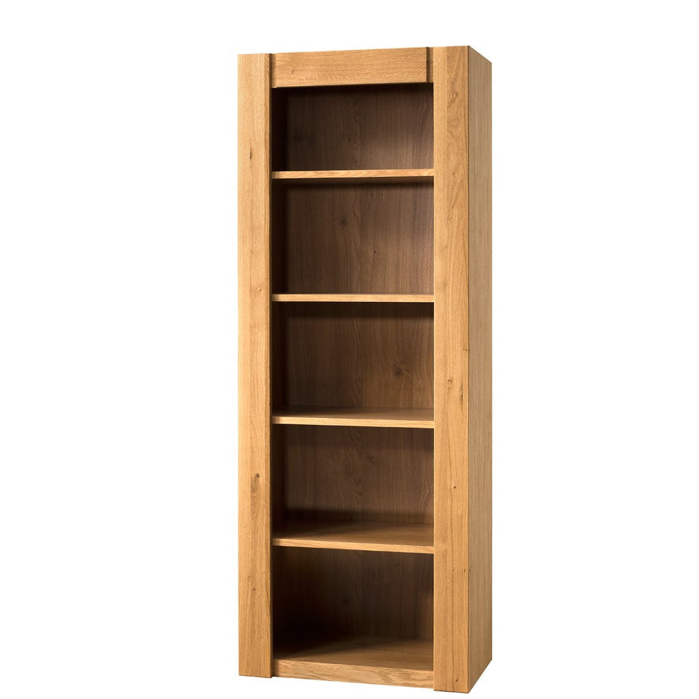 Estantería de madera de roble VELVET 17, 75x42x200 cm. | VESKOR