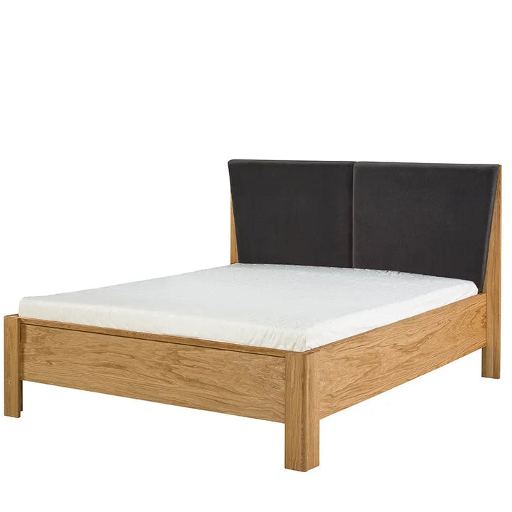 VESKOR Cama matrimonio de madera maciza roble LISBOA 75