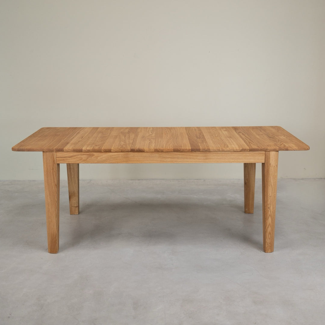 Mesa de comedor extensible de madera maciza roble KODAMA | VESKOR