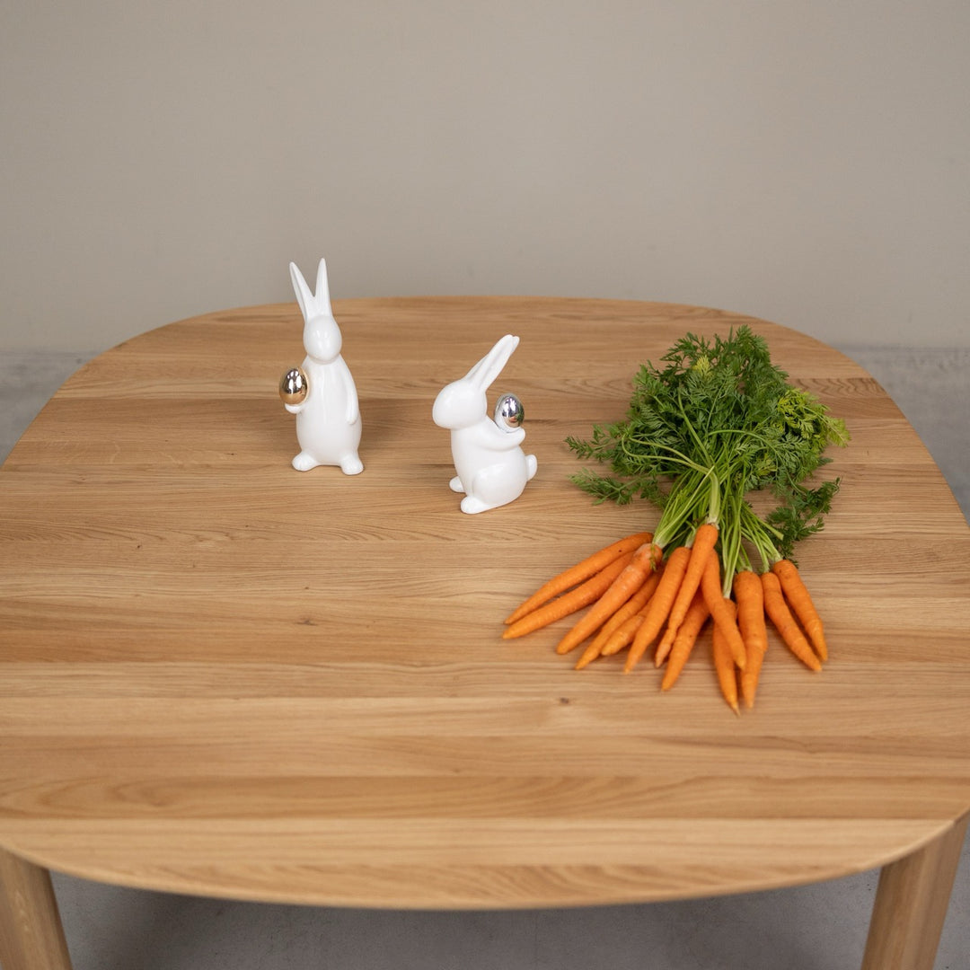 Tavolino in legno massello di rovere Victoria | VESKOR