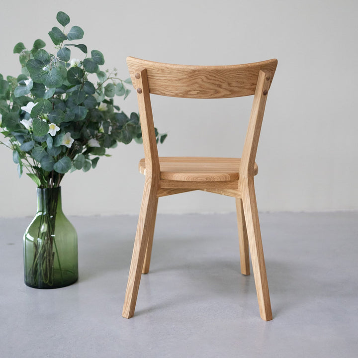 Pack de 2 o 4 Sillas de comedor madera maciza roble VICTORIA | VESKOR