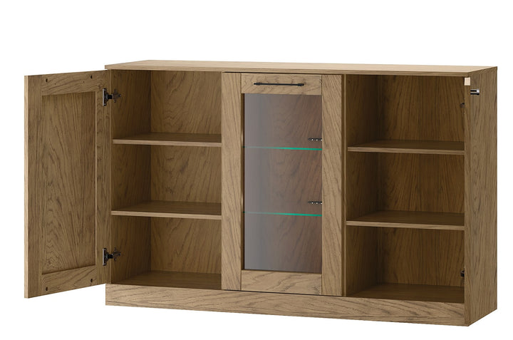 Cómoda de roble rústico aceitado COZY 45, 140x90x42 cm. | VESKOR