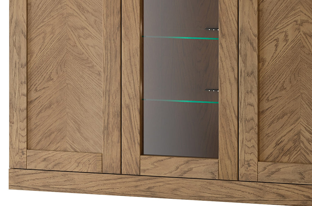 Cómoda de roble rústico aceitado COZY 45, 140x90x42 cm. | VESKOR