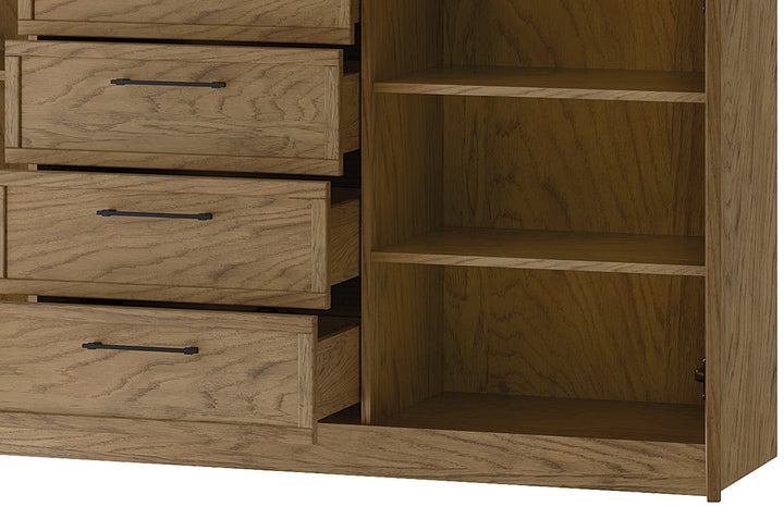 Cómoda de roble rústico aceitado COZY 47, 170x90x42 cm. | VESKOR