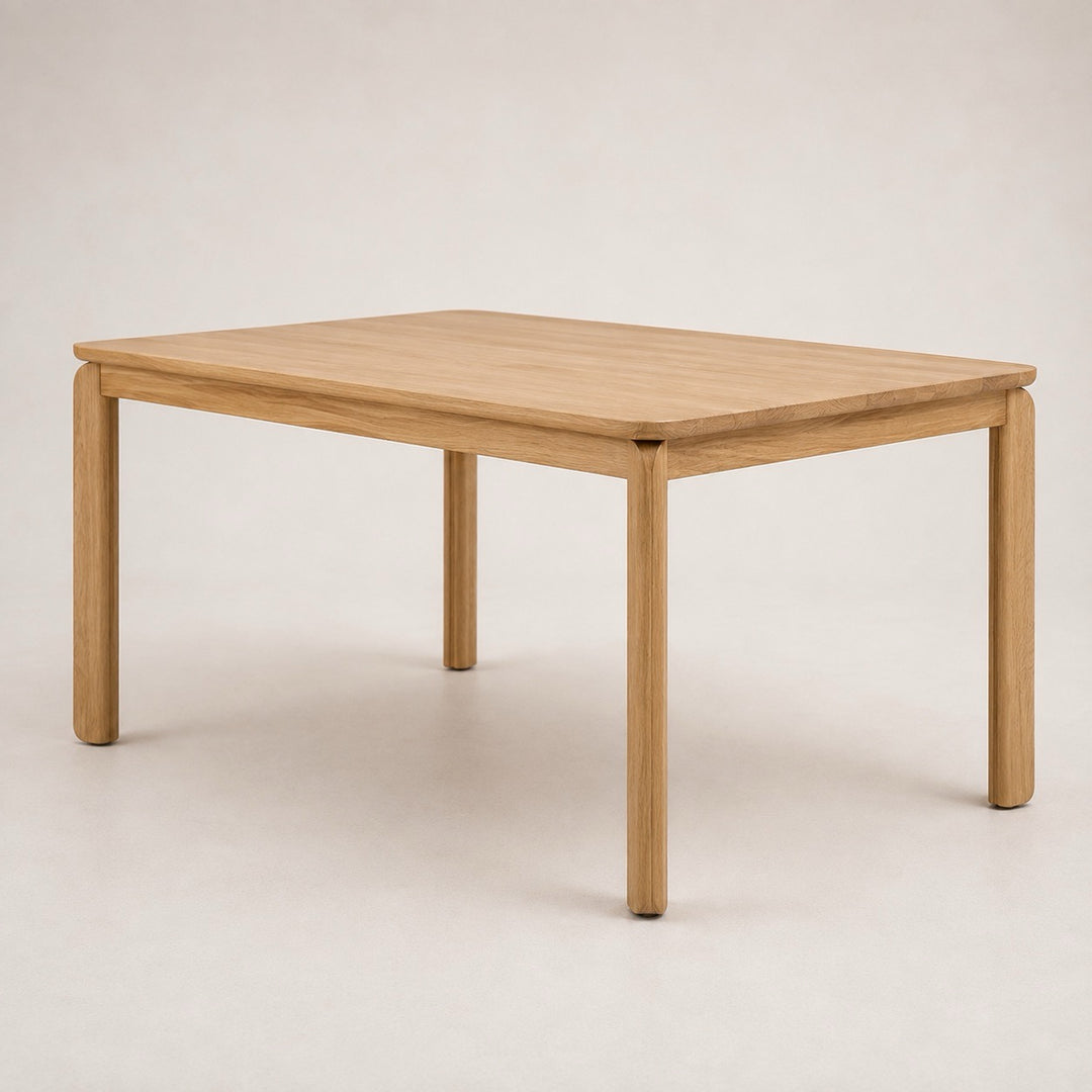 Mesa de comedor fija madera maciza GOLF | VESKOR