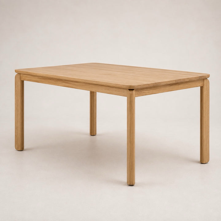 Mesa de comedor fija madera maciza GOLF | VESKOR