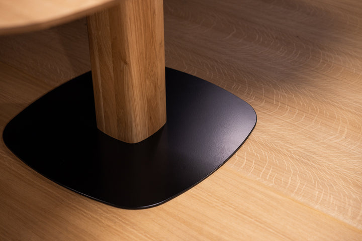 Mesa de comedor extensible madera maciza LUNA | KARPIS