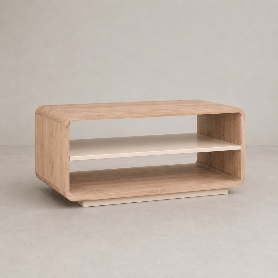 Mesa de centro de madera maciza OSLO | VESKOR