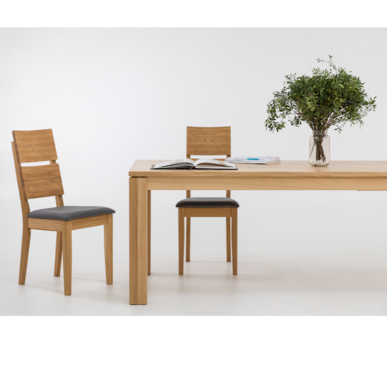 Mesa de comedor fija madera maciza LUX 2020 | KARPIS