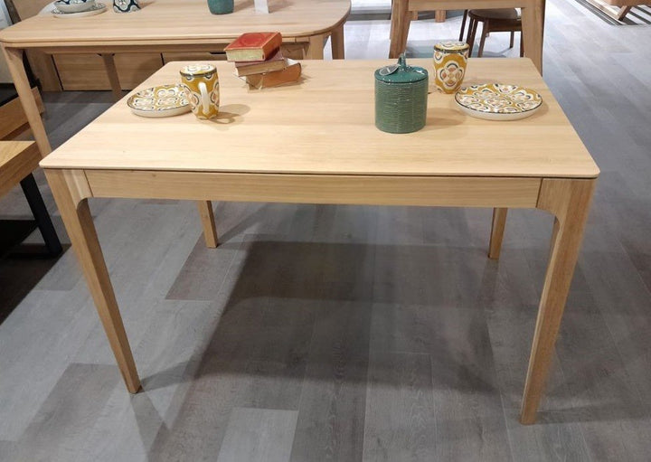 Mesa de comedor fija madera maciza CREATIV | KARPIS