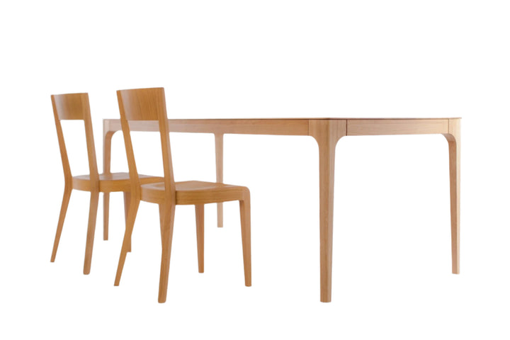Mesa de comedor de madera maciza roble haya sostenible karpis mobel.store