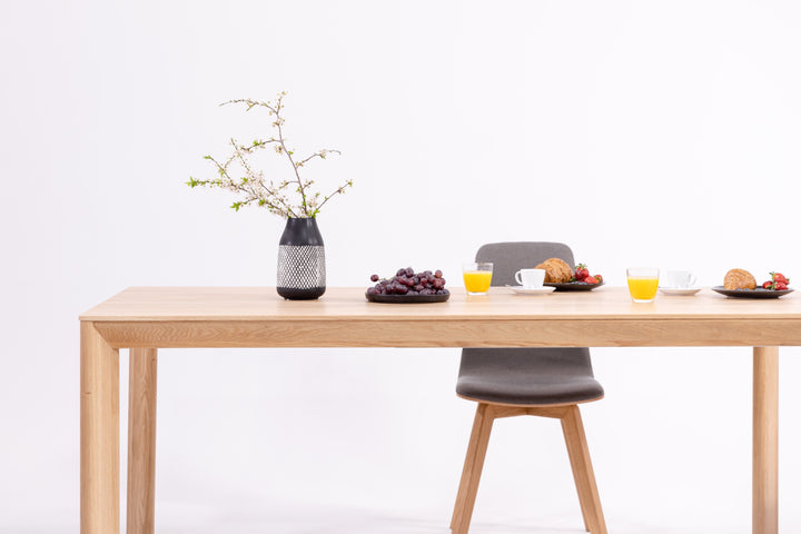 Mesa de comedor extensible madera maciza DITA | KARPIS