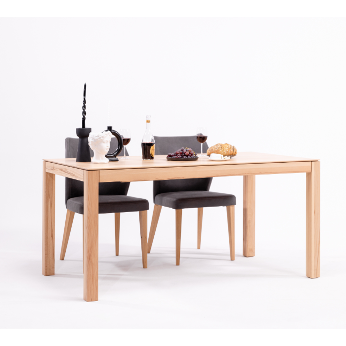 Mesa de comedor fija madera maciza VERDI | KARPIS