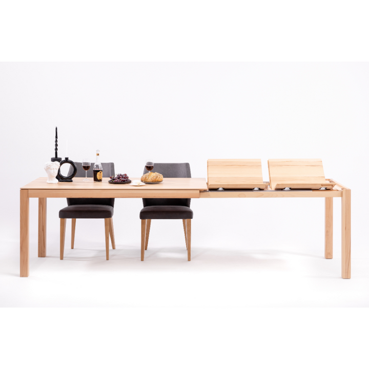 Mesa de comedor extensible madera maciza VERDI | KARPIS
