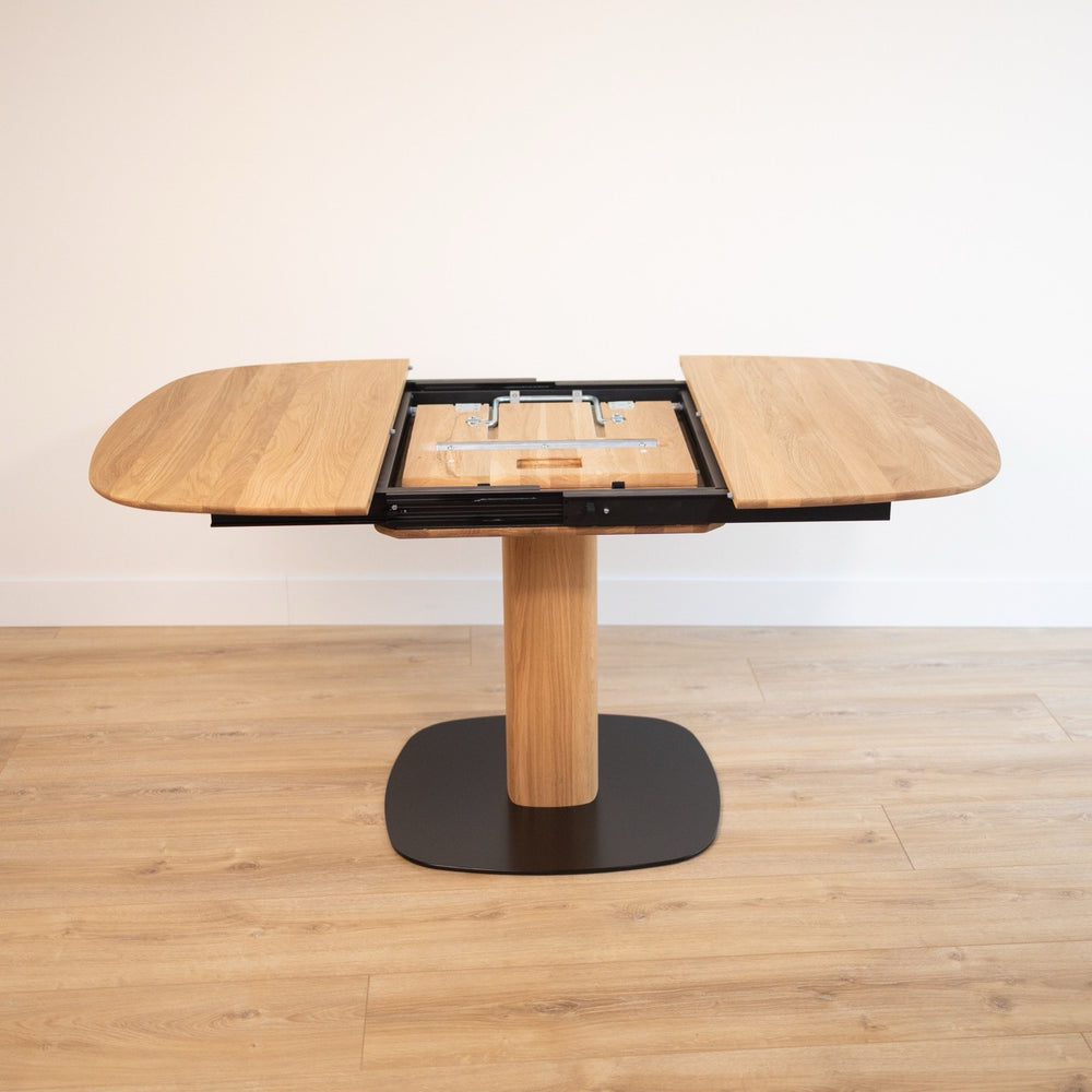 Table à manger extensible en bois massif LUNA | VESKOR
