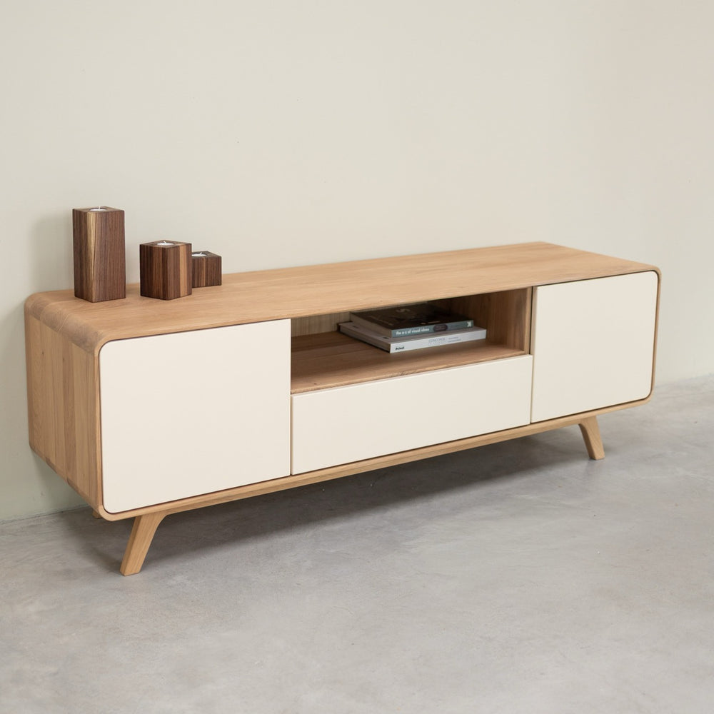 Mueble de TV madera maciza OSLO 2 | VESKOR