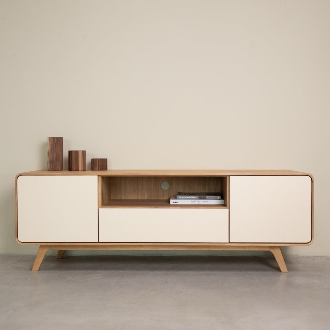 Mueble de TV madera maciza OSLO 2 | VESKOR