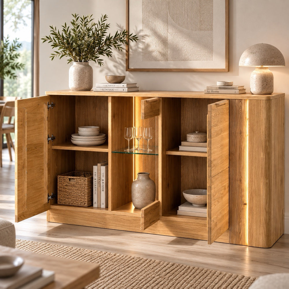 Kommode aus Eichenholz LONDRES 45 | LoftStory