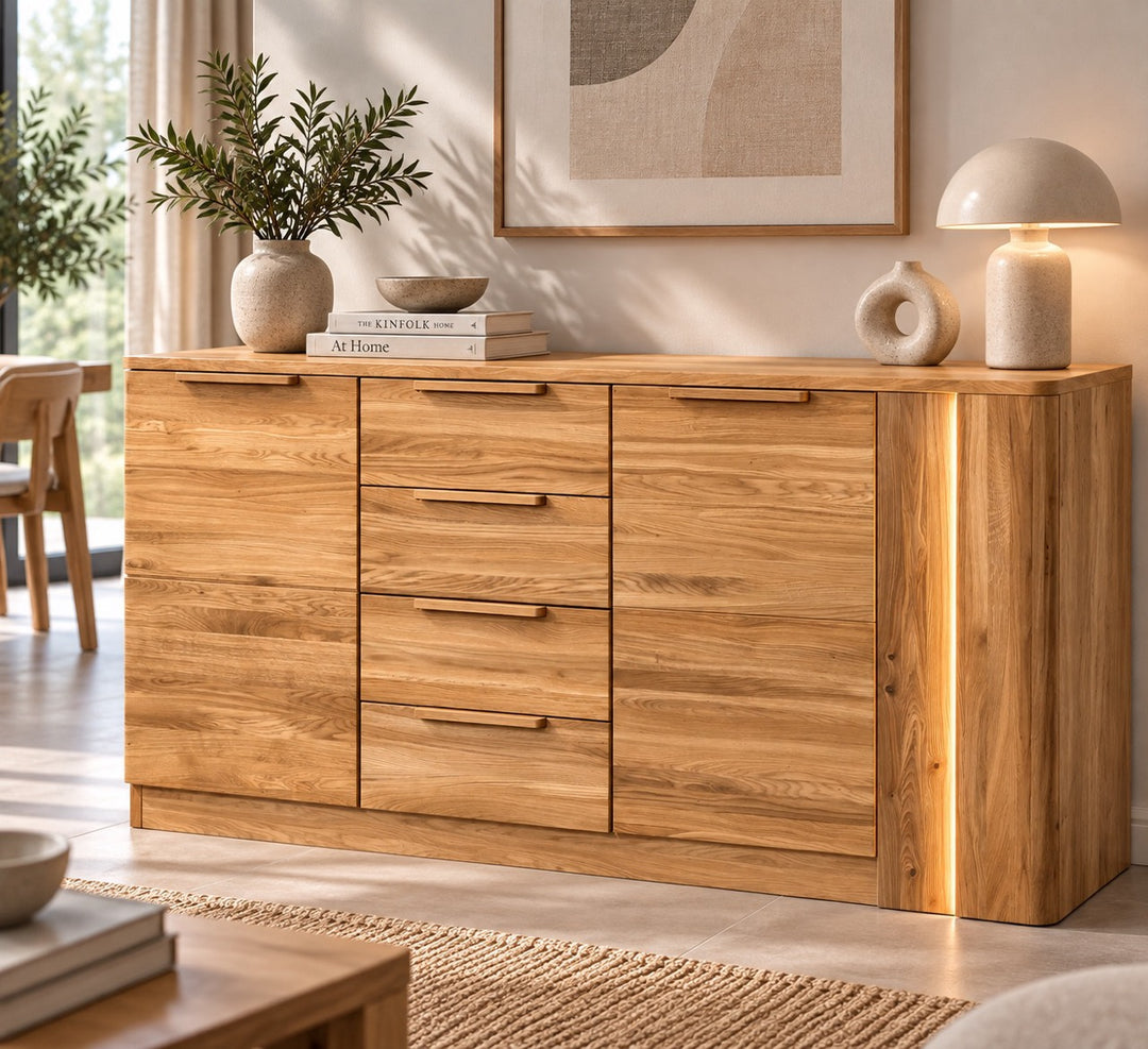 Cómoda de madera roble LONDRES 46| LoftStory
